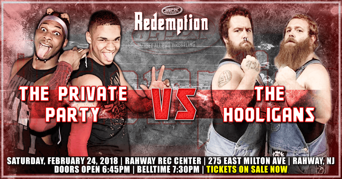The Private Party vs The Hooligans on 2/24!